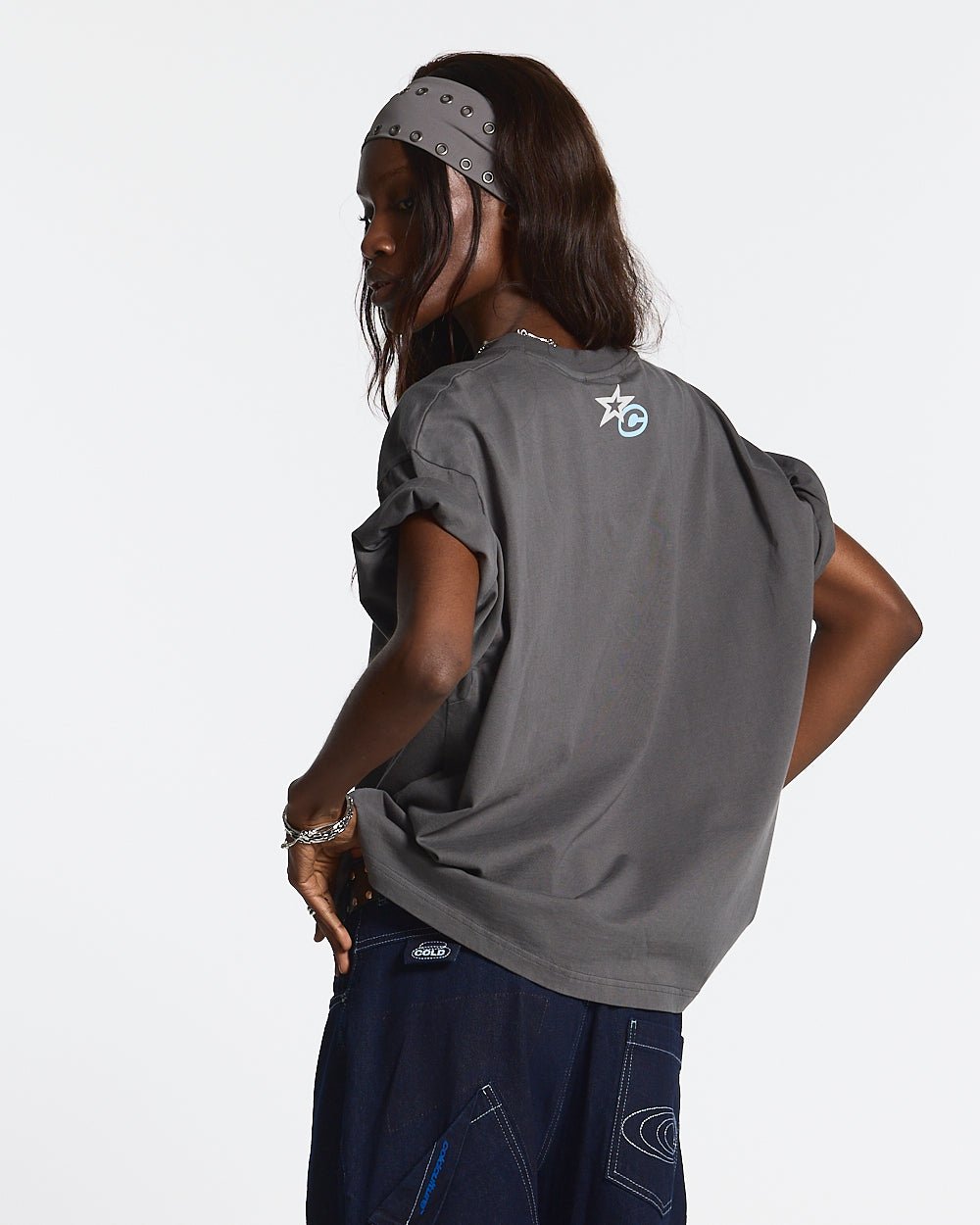 CULT STAR TEE HEAVY GREY - COLD CULTURE