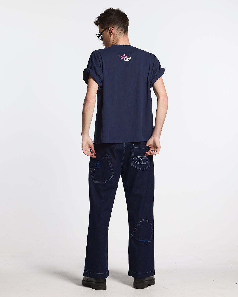 CULT STAR TEE INDIGO BLUE - COLD CULTURE
