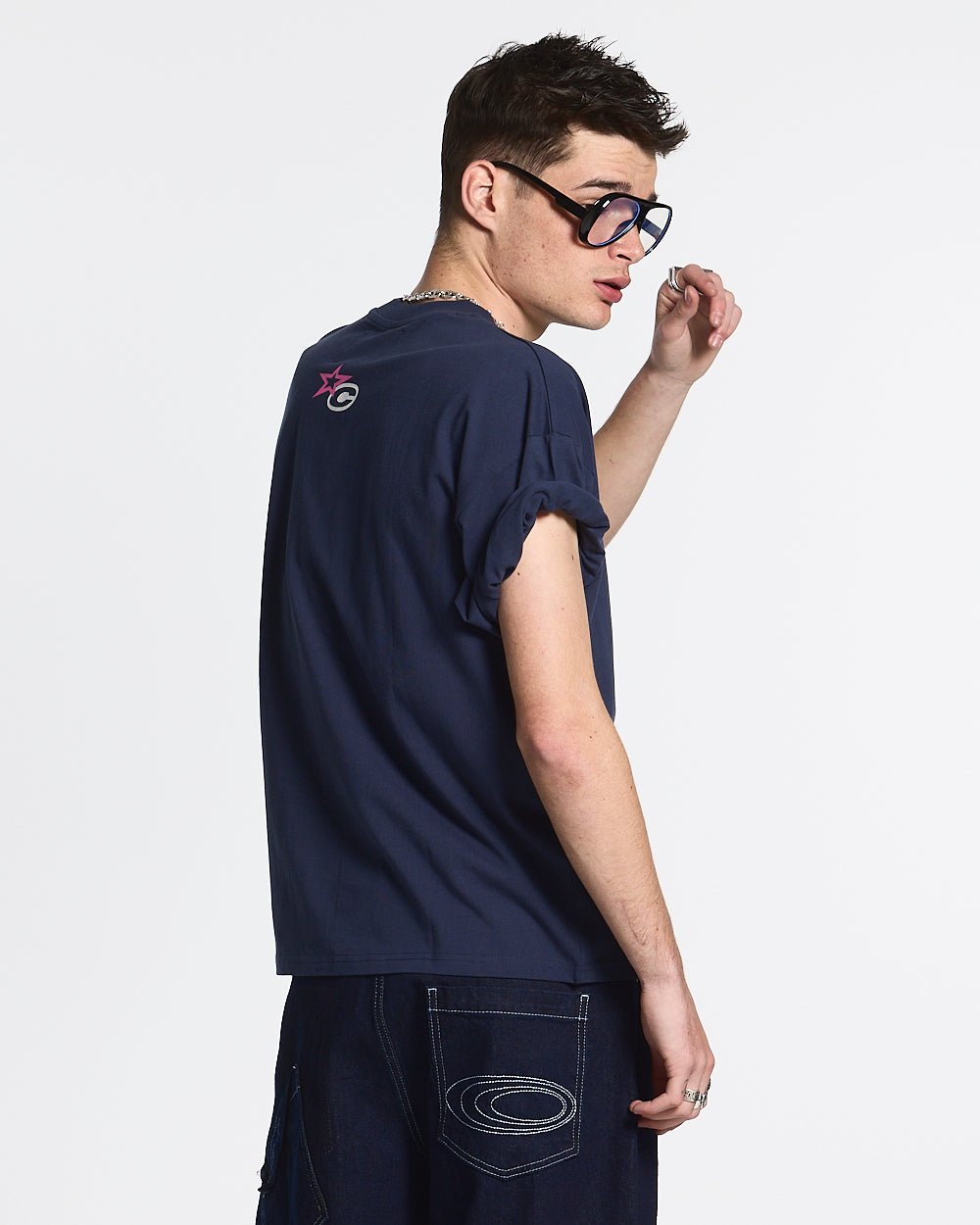 CULT STAR TEE INDIGO BLUE - COLD CULTURE