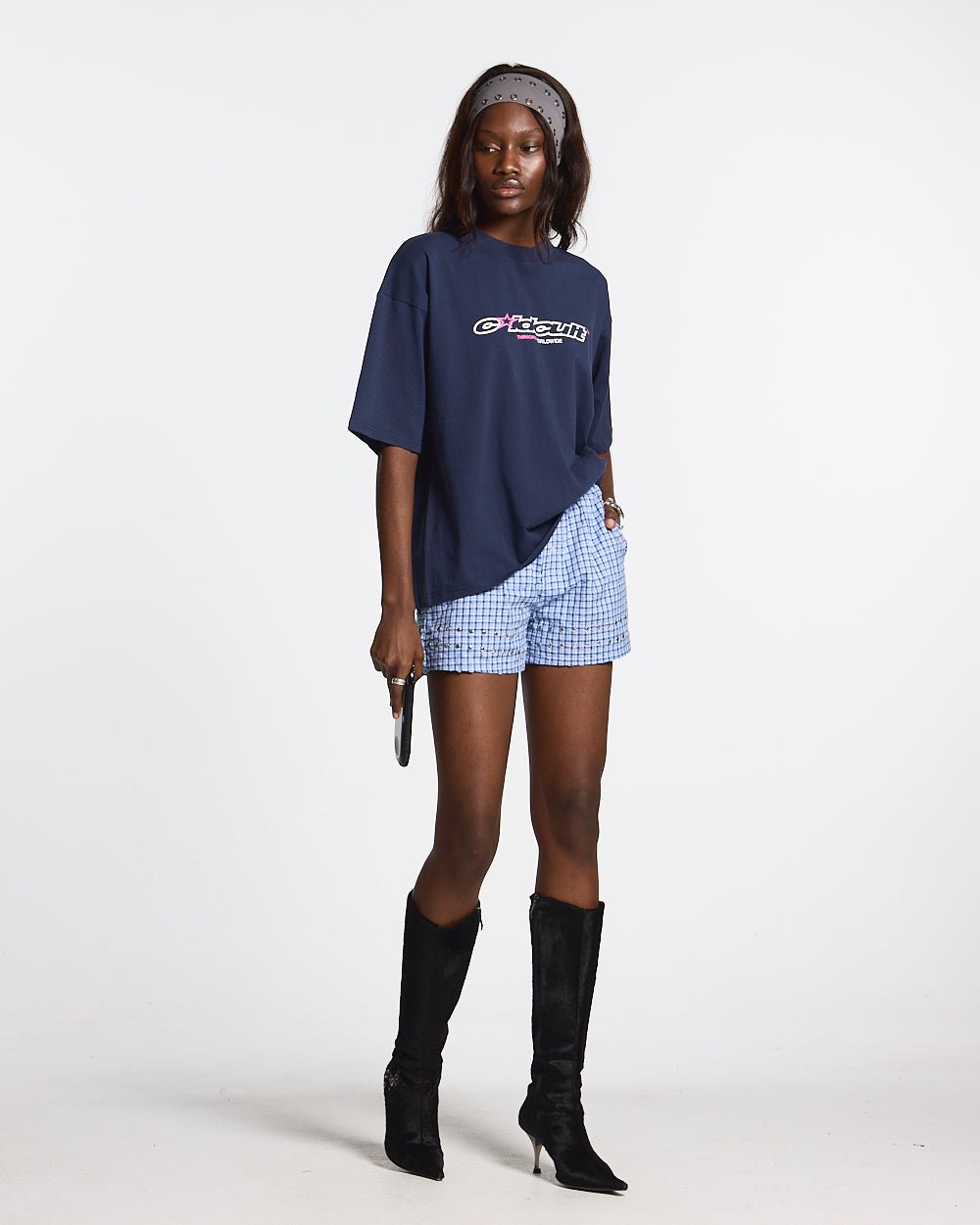 CULT STAR TEE INDIGO BLUE - COLD CULTURE