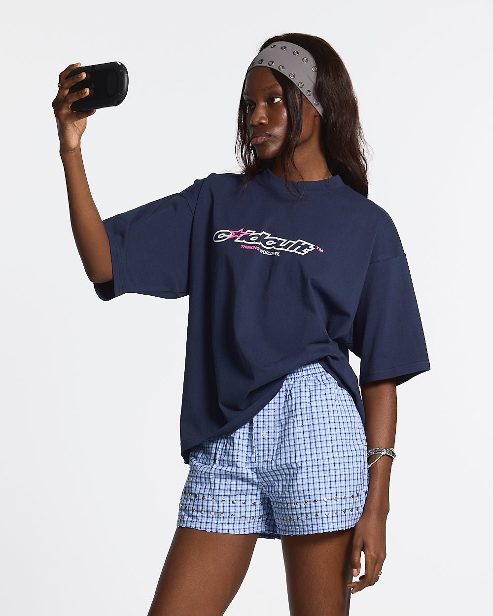 CULT STAR TEE INDIGO BLUE - COLD CULTURE