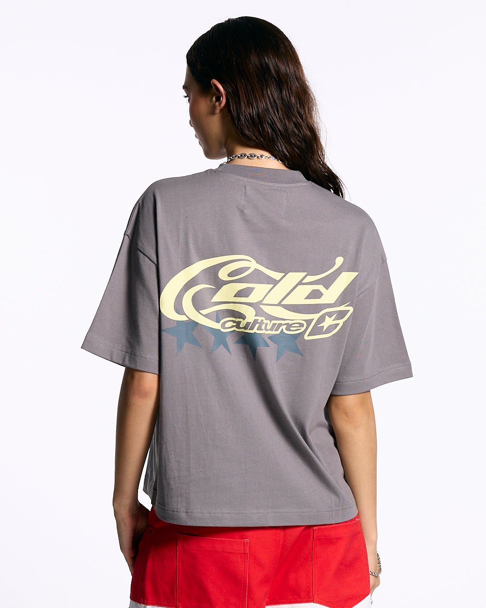 CURLY COLD TEE ASH GREY - COLD CULTURE