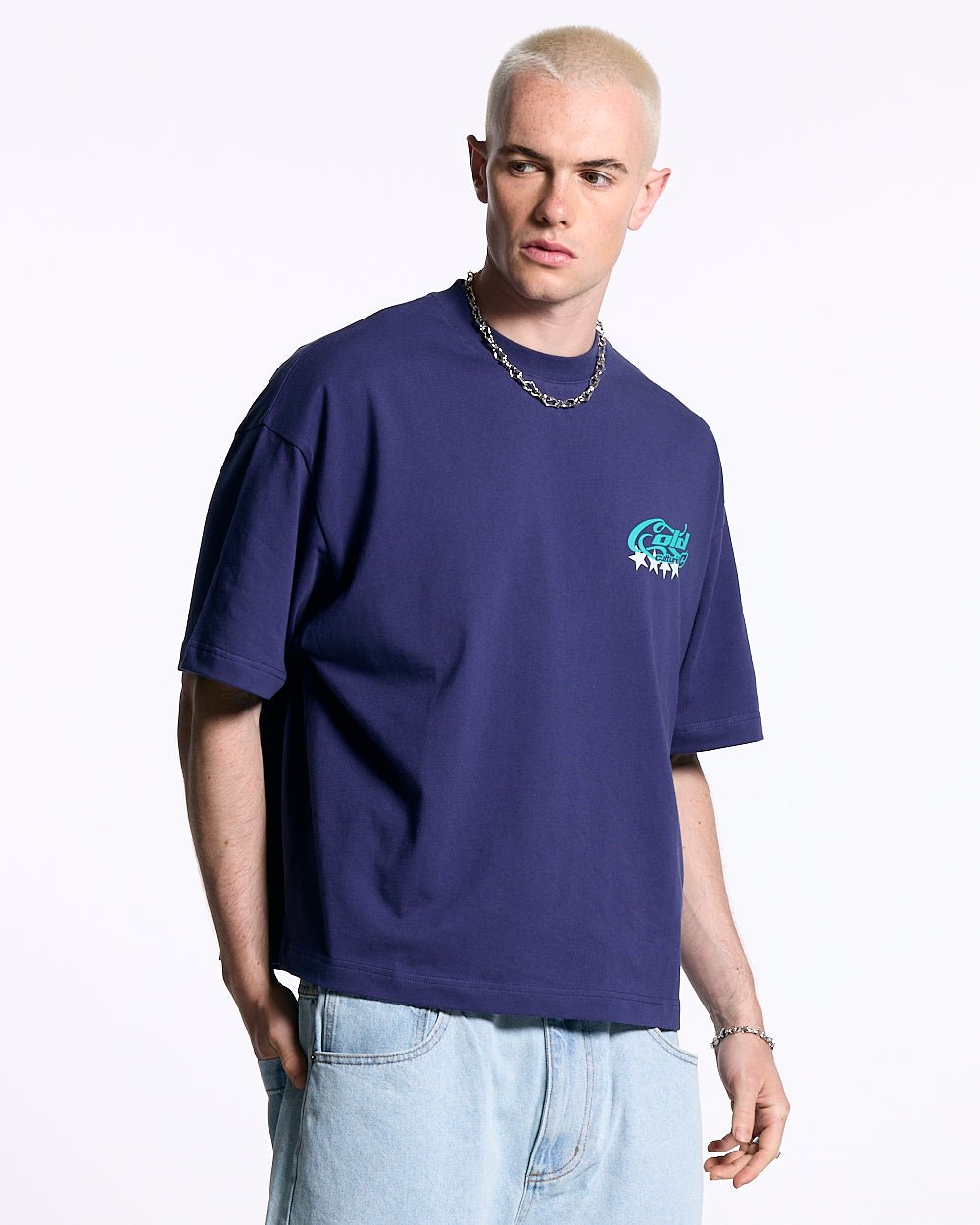 CURLY COLD TEE MULBERRY PURPLE - COLD CULTURE