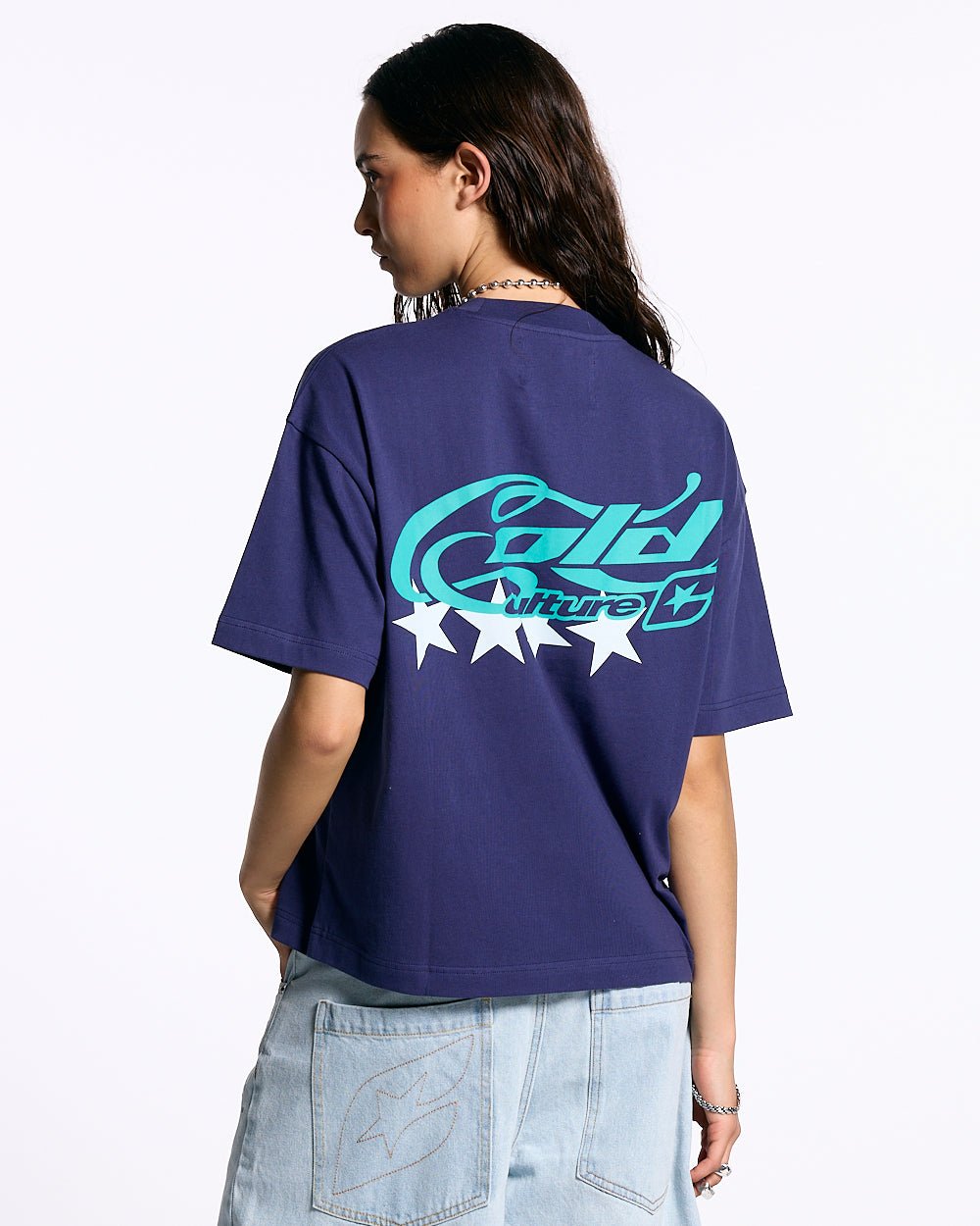 CURLY COLD TEE MULBERRY PURPLE - COLD CULTURE