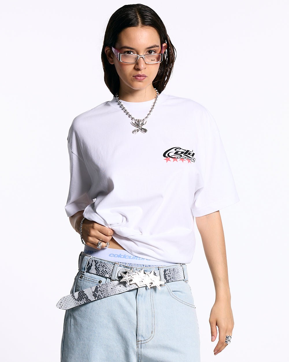 CURLY COLD TEE WHITE - COLD CULTURE