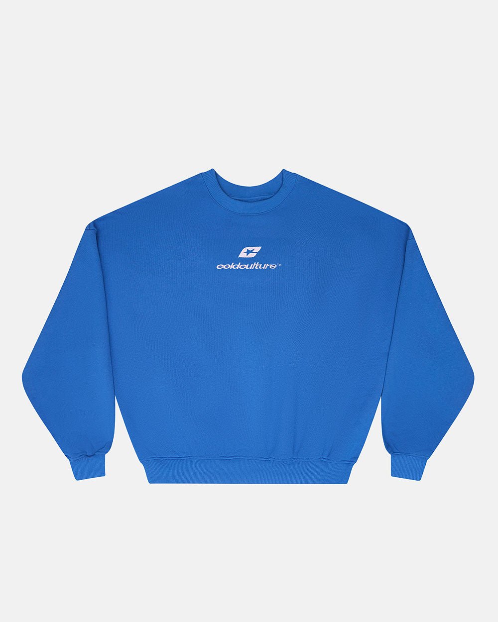 CURVED CREWNECK BLUE - COLD CULTURE