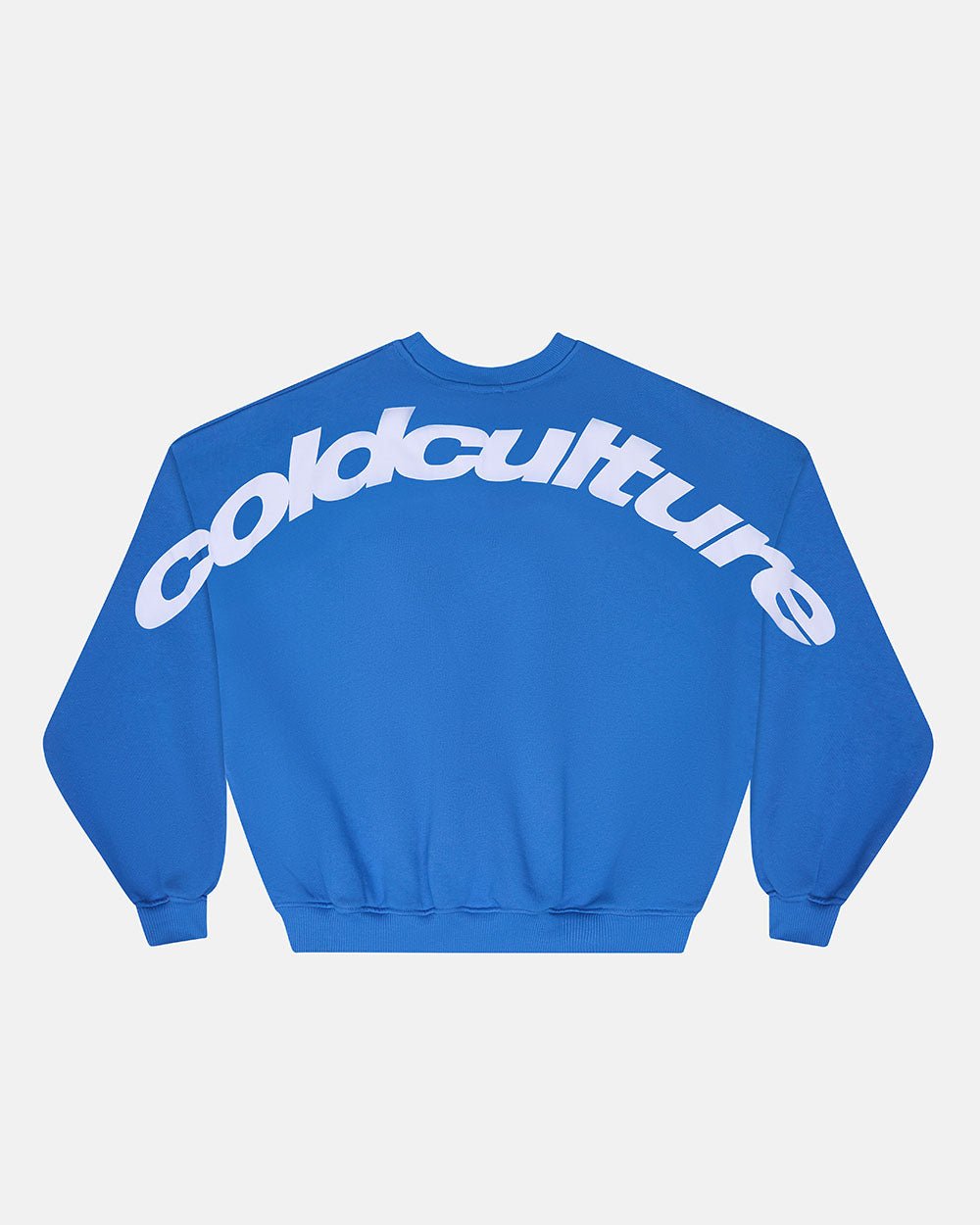 CURVED CREWNECK BLUE - COLD CULTURE