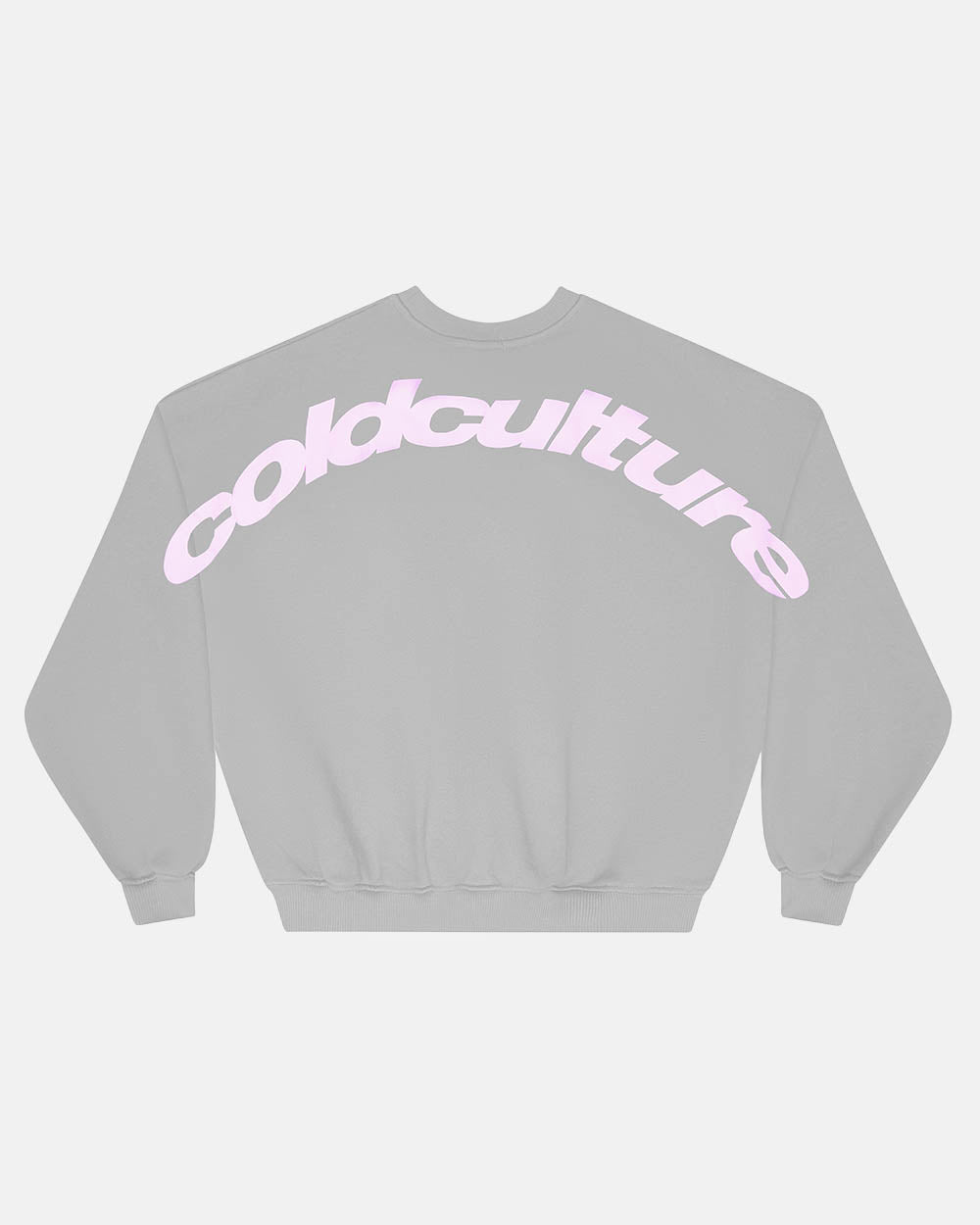 CURVED CREWNECK GREY - COLD CULTURE