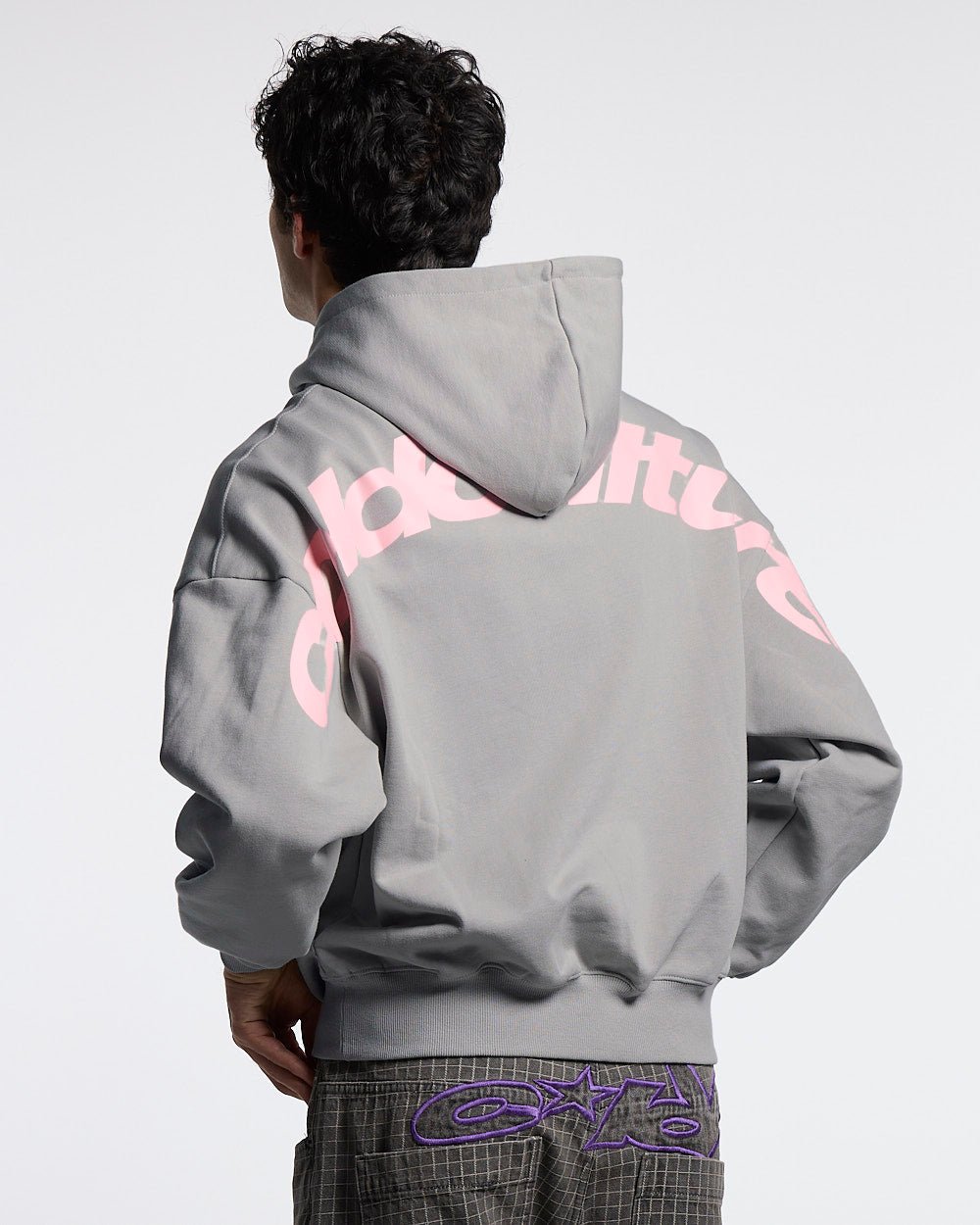 CURVED HOODIE GREY - Cold Culture #man