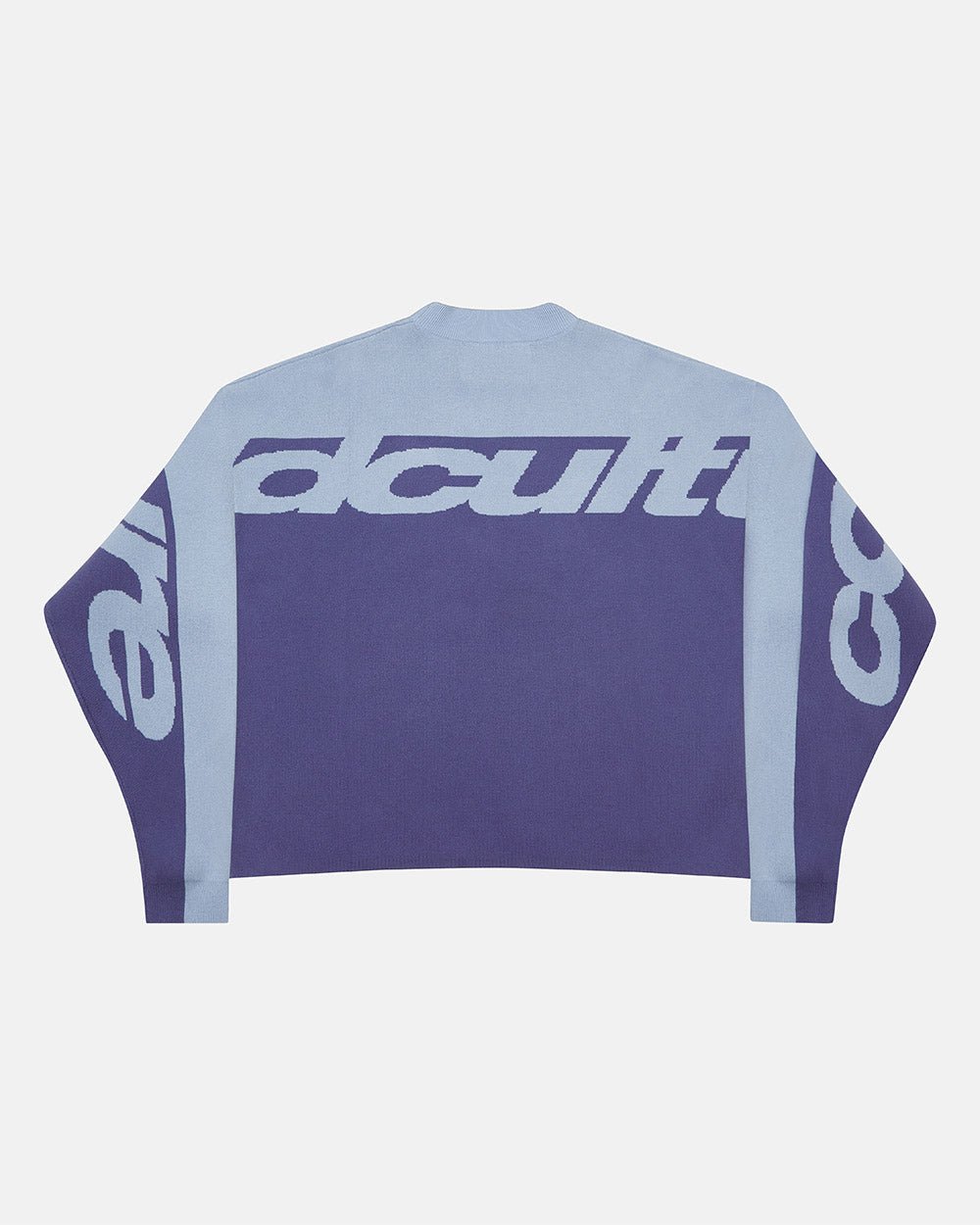 CURVED KNIT BLUE - Cold Culture
