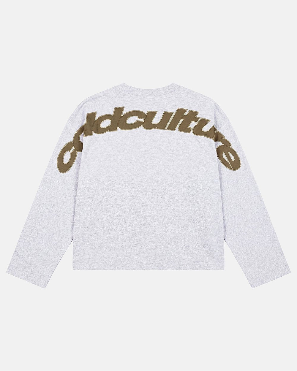 CURVED KNOTS LONGSLEEVE HEATHER GREY - Cold Culture