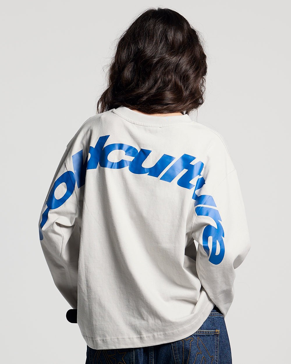 CURVED LONGSLEEVE GREY - Cold Culture