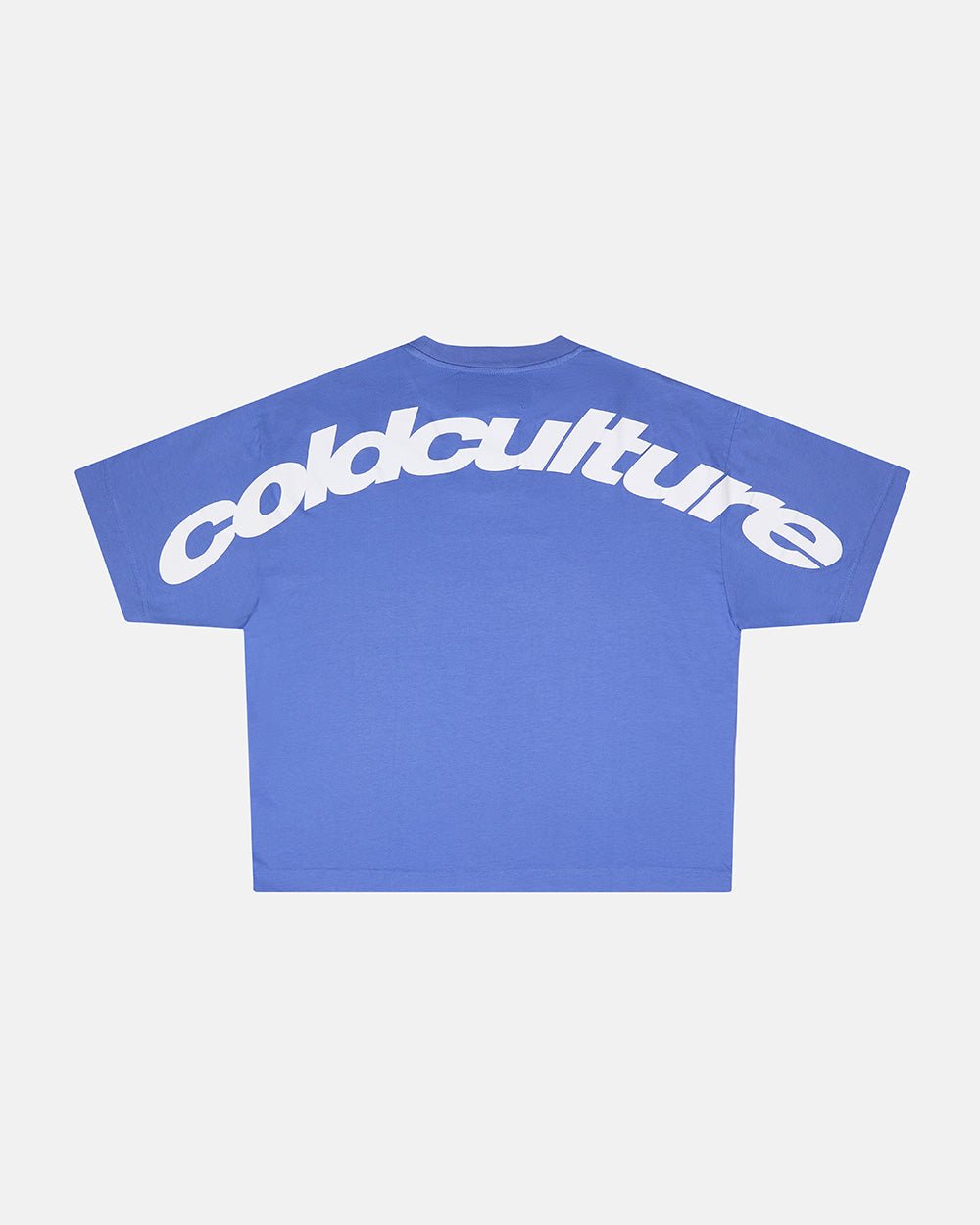 CURVED TEE AMPARO BLUE - COLD CULTURE