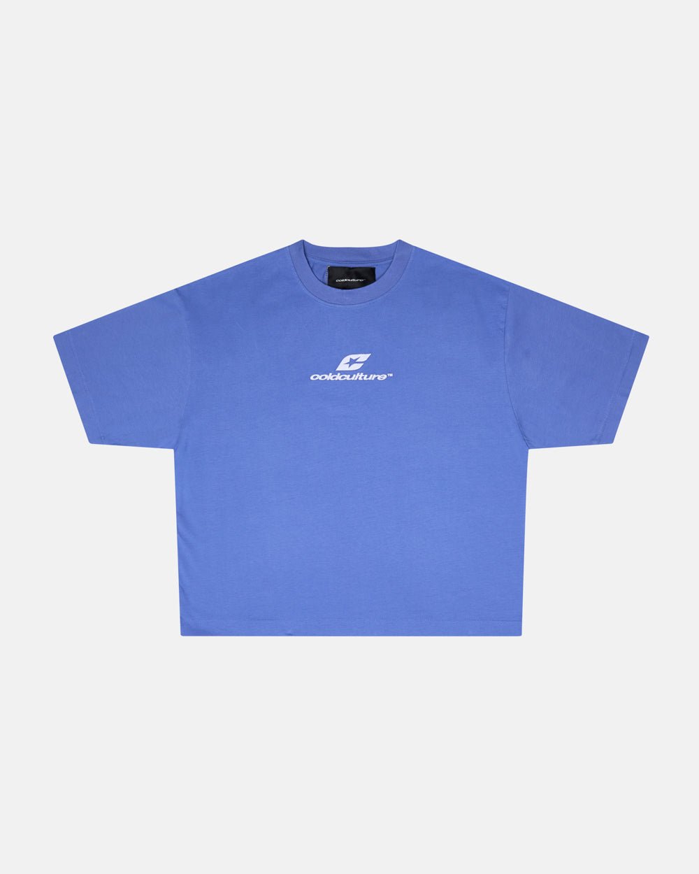 CURVED TEE AMPARO BLUE - COLD CULTURE