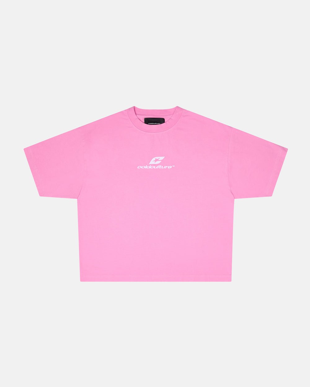 CURVED TEE FUCHSIA PINK - COLD CULTURE