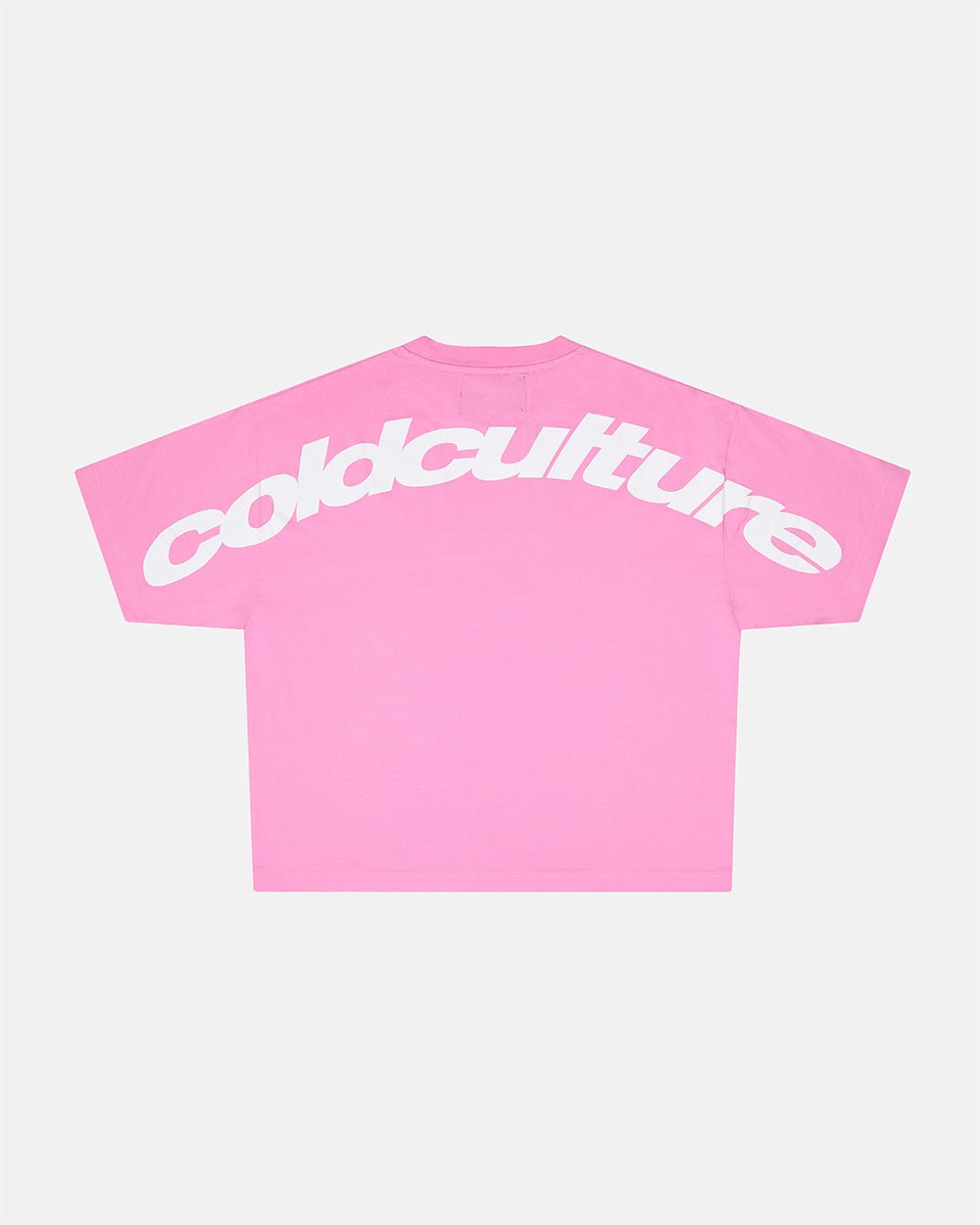 CURVED TEE FUCHSIA PINK - COLD CULTURE