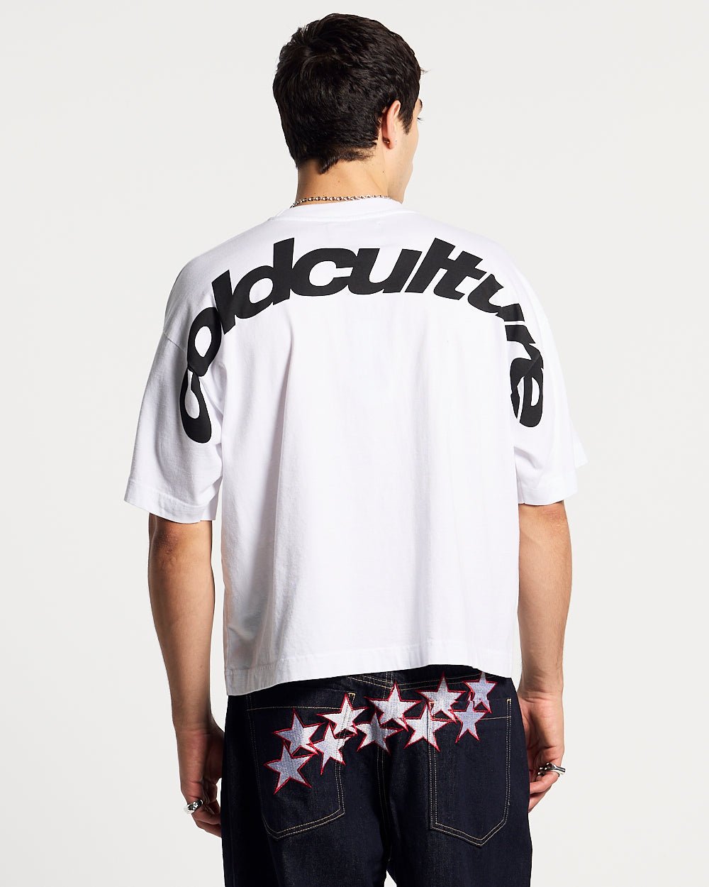 CURVED TEE WHITE - Cold Culture