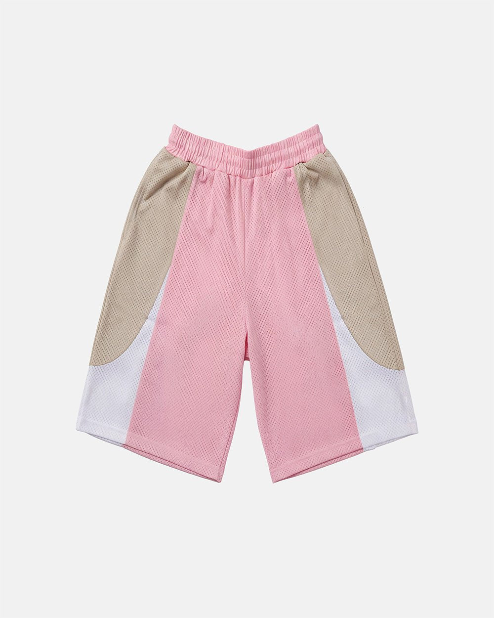 DECALS SHORT MAN WHITE AND PINK AND BEIGE - Cold Culture
