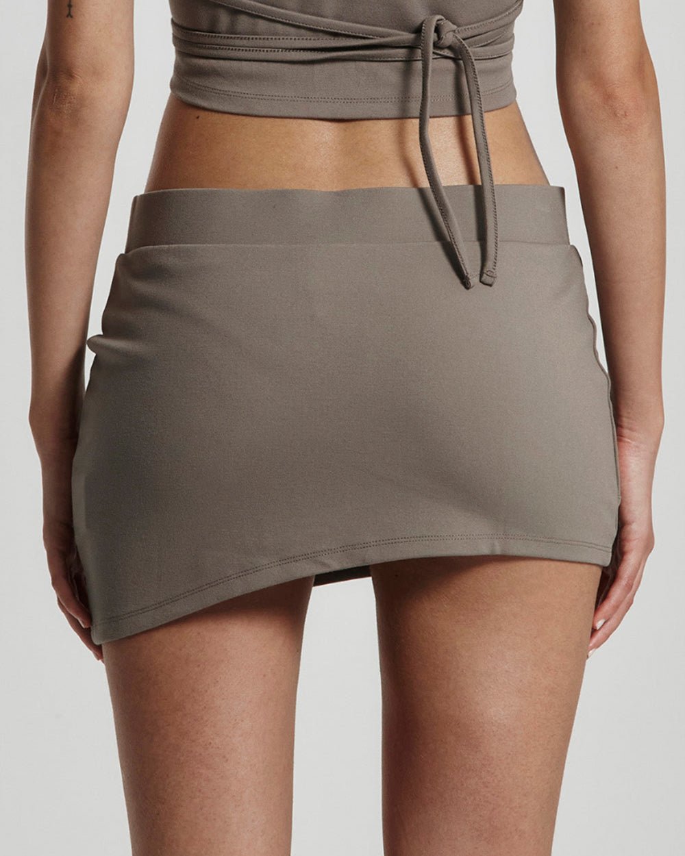 DECONSTRUCTED SKIRT QUARTZ GREY - COLD CULTURE #woman