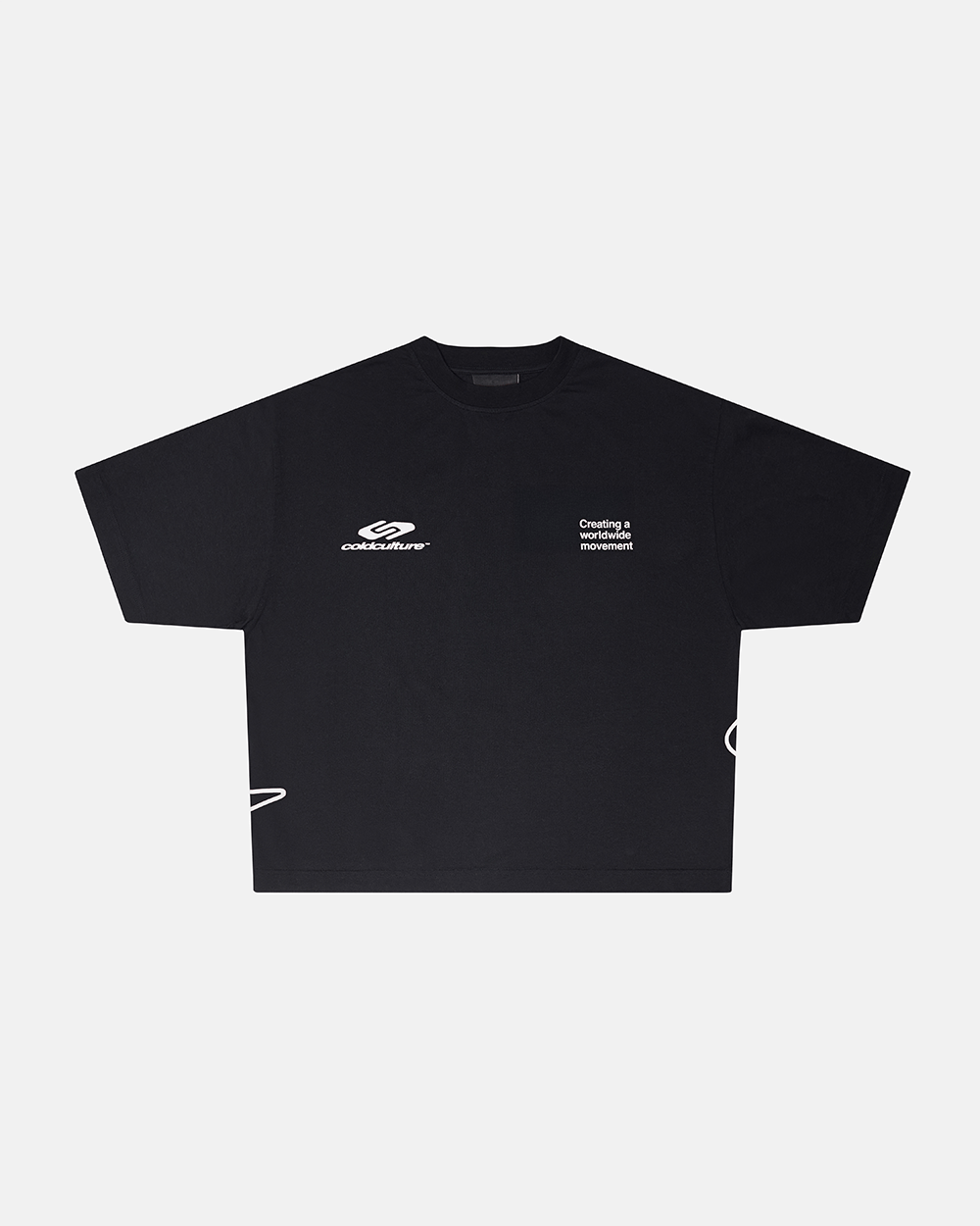 DEFENSE TEE BLACK - COLD CULTURE