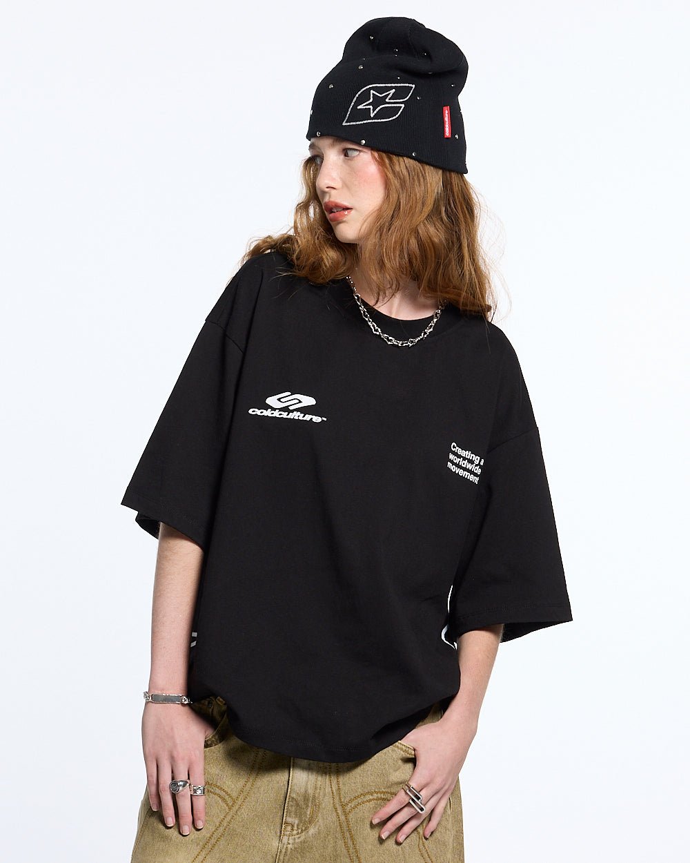 DEFENSE TEE BLACK - COLD CULTURE
