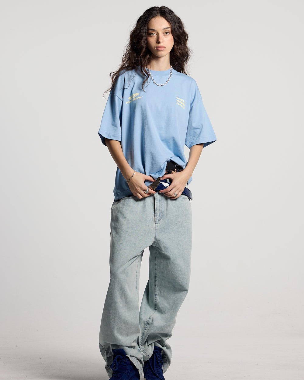 DEFENSE TEE BLUE - Cold Culture