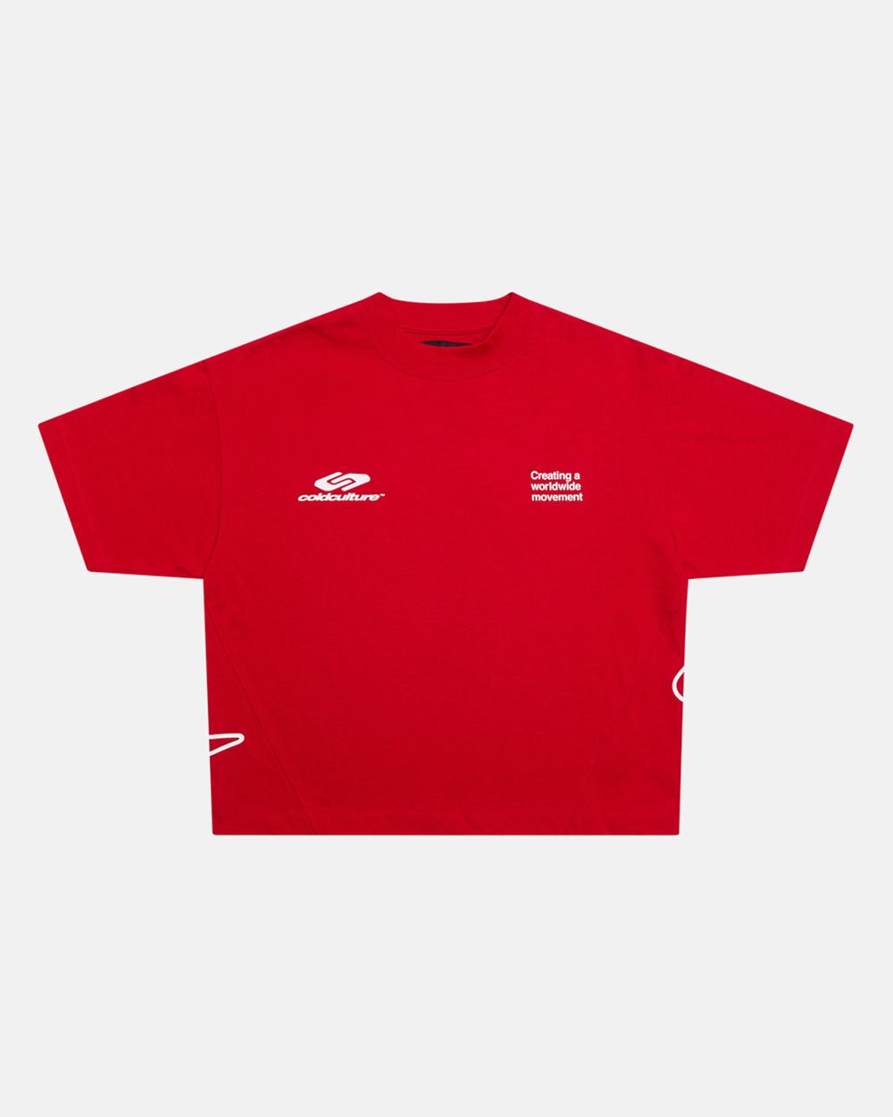 DEFENSE TEE RED - COLD CULTURE