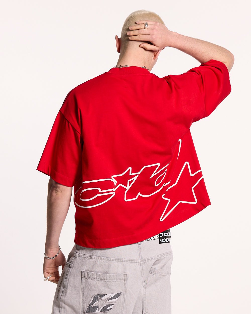 DEFENSE TEE RED - COLD CULTURE #man