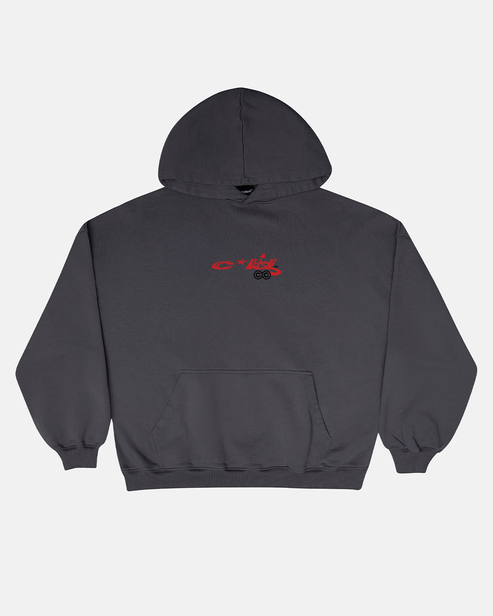 DEMON HOODIE GREY - COLD CULTURE