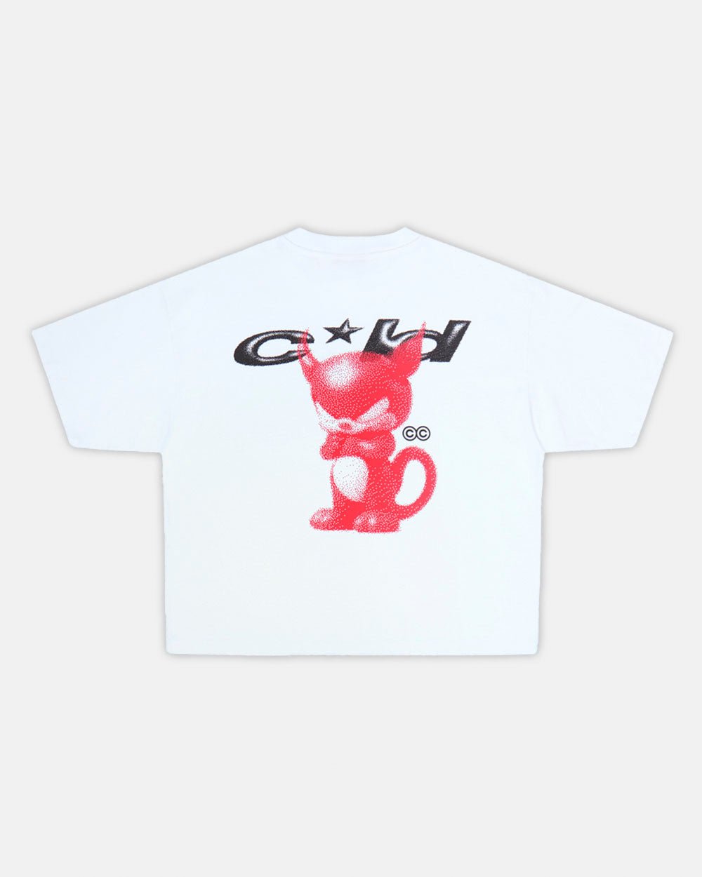 DEMON TEE WHITE - COLD CULTURE
