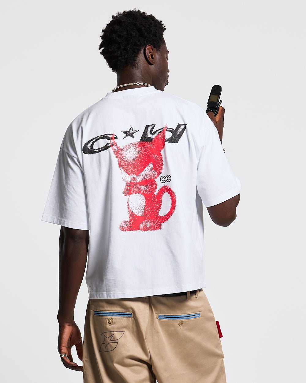 DEMON TEE WHITE - COLD CULTURE