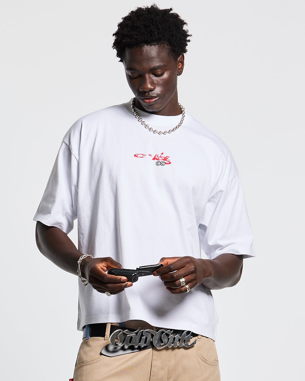 DEMON TEE WHITE - COLD CULTURE