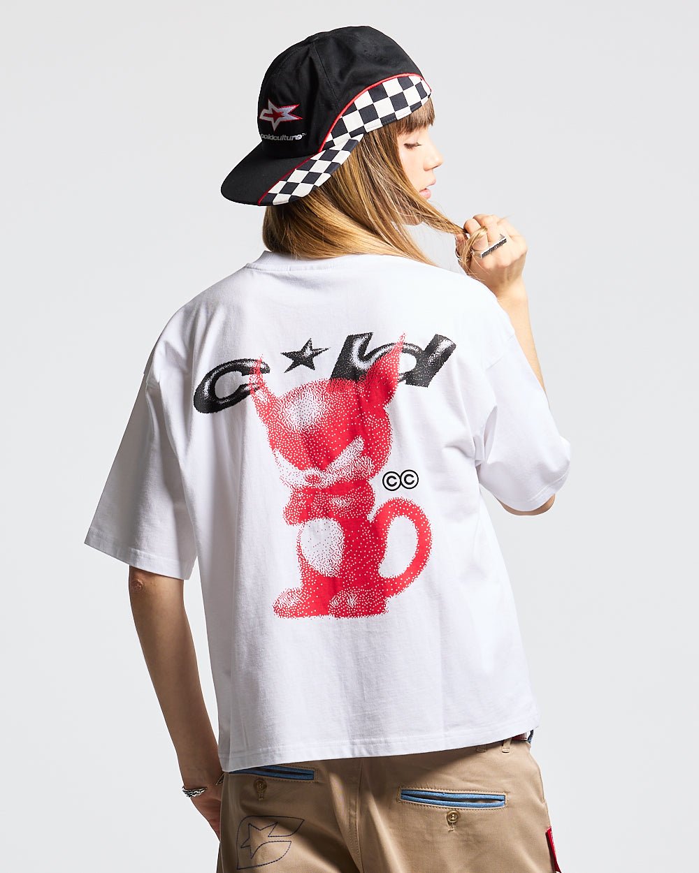 DEMON TEE WHITE - COLD CULTURE