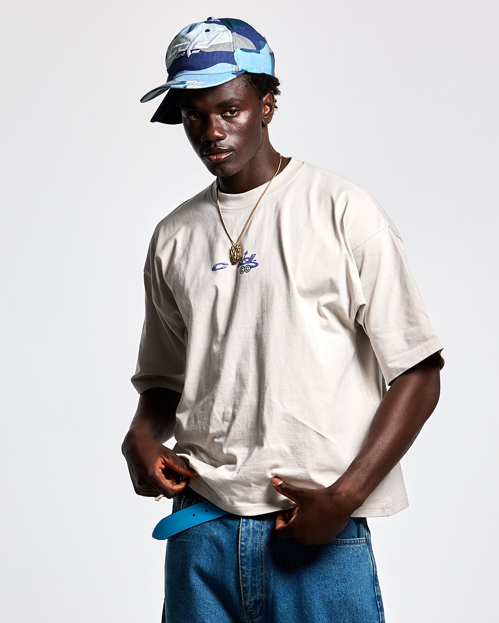 DEMON TEE WIND GREY - COLD CULTURE