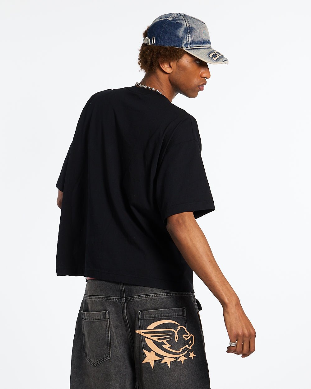 DEPARTURES TEE BLACK - COLD CULTURE