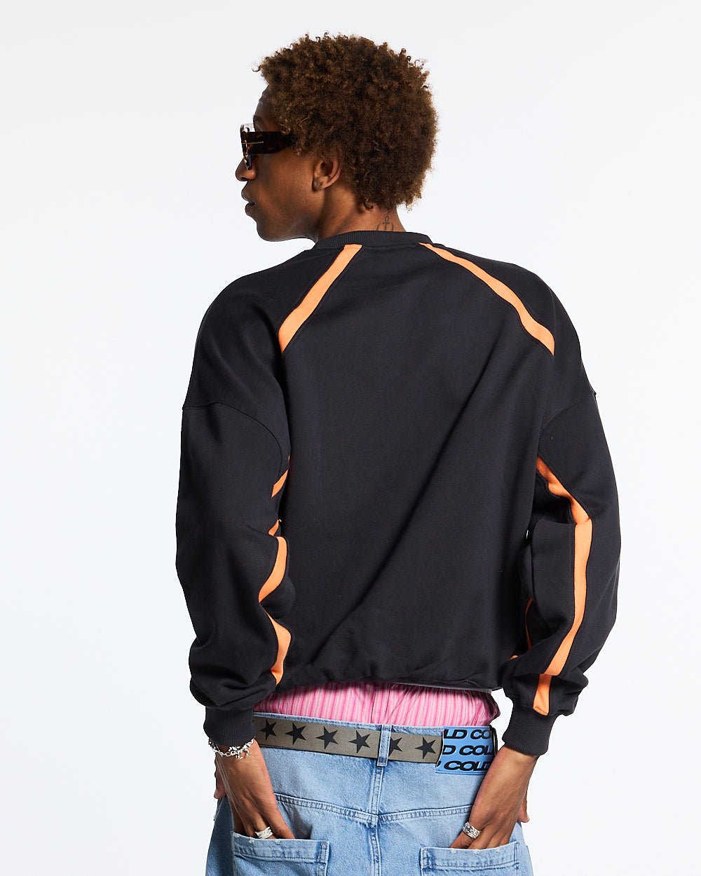 DETAILED CREWNECK BLACK - COLD CULTURE