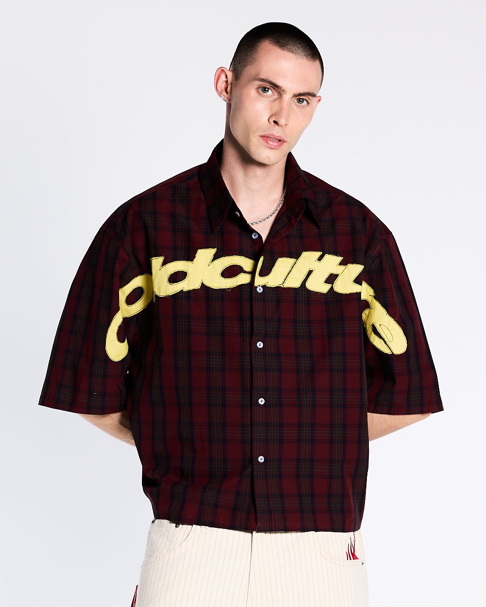 DETROIT SHIRT RED & BLACK - Cold Culture #man