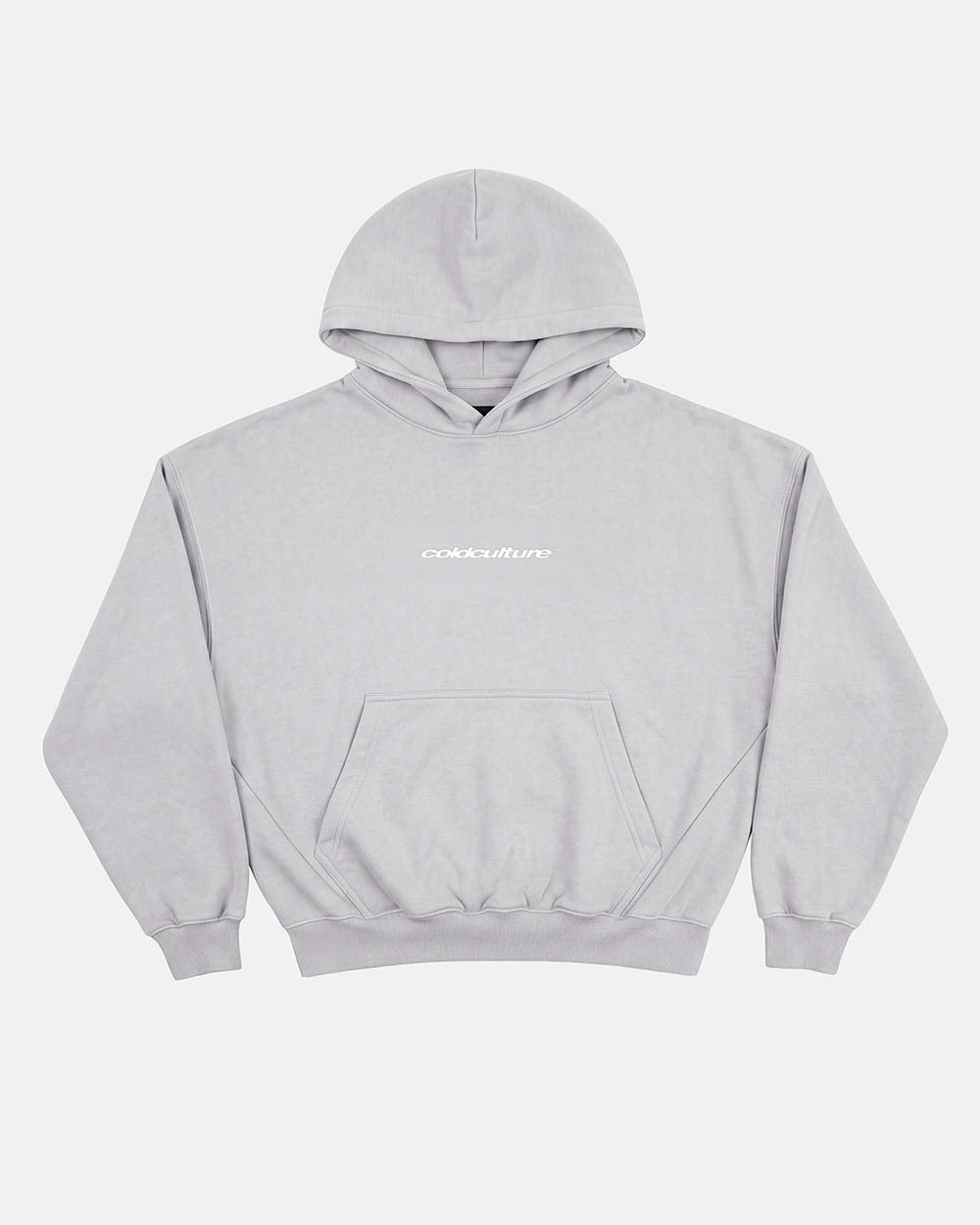 DISTRESSED DEFENSE HOODIE HEATHER GREY - Cold Culture