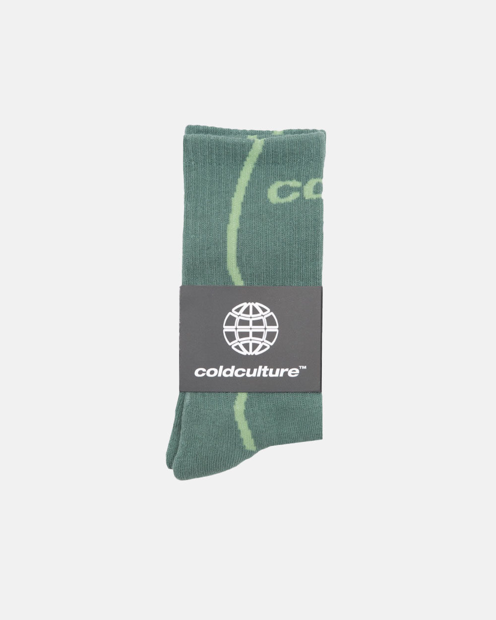 DIVIDED SOCKS CORAL GREEN - Cold Culture
