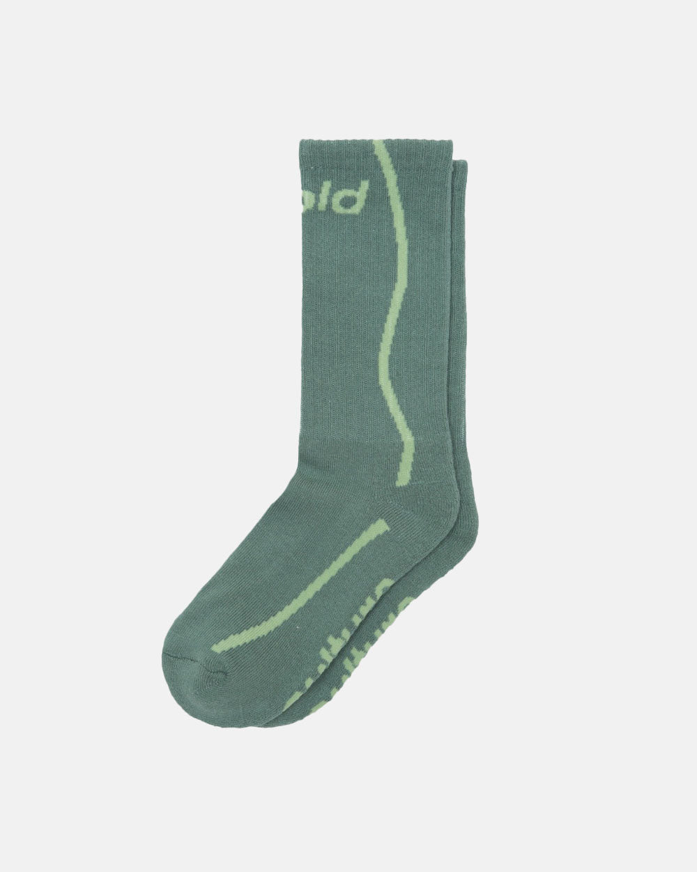 DIVIDED SOCKS CORAL GREEN - Cold Culture