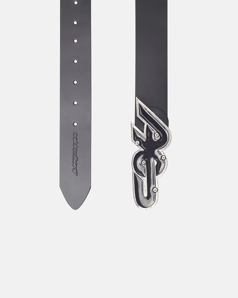 DIY BELT LEATHER BLACK - Cold Culture