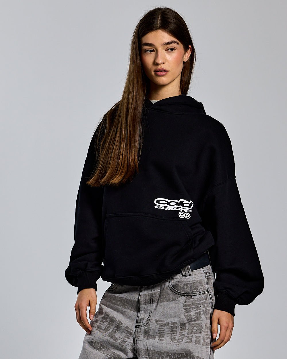 DOGS HOODIE BLACK - COLD CULTURE #woman