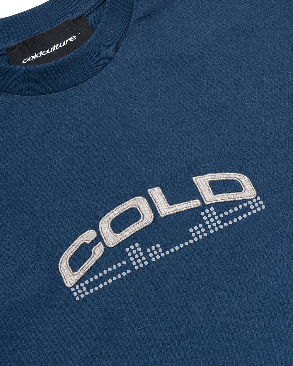 DOTS CLUB TEE BLUE - Cold Culture