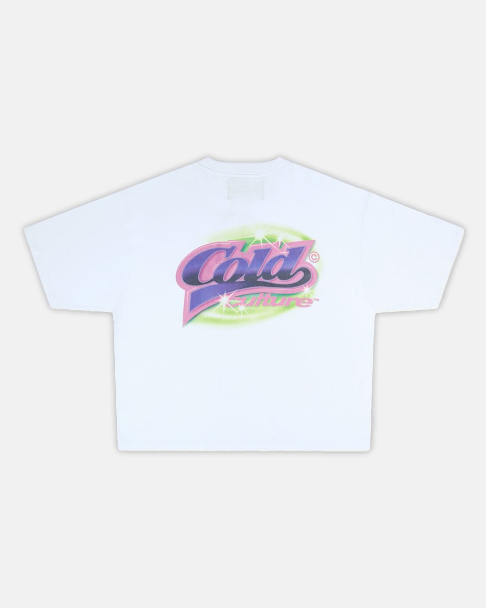 DOUBLE AIRBRUSH COLD TEE WHITE - COLD CULTURE