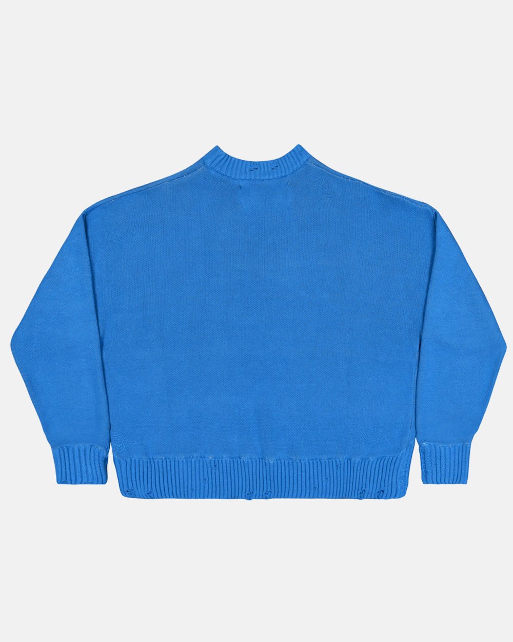 DOUBLE C STARS KNIT TARTAN BLUE - COLD CULTURE