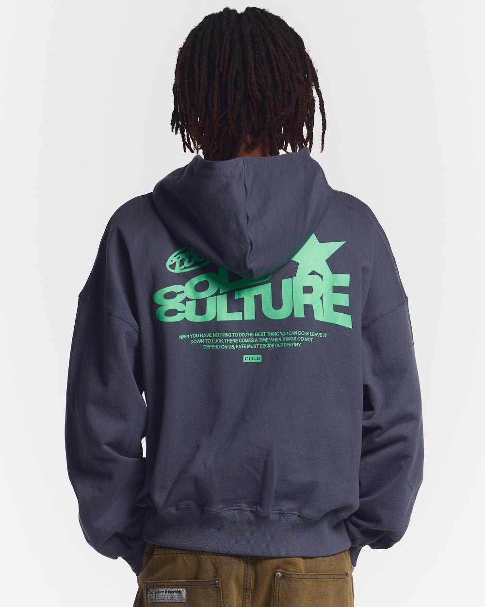 DOWN TO LUCK HOODIE - COLD CULTURE #man