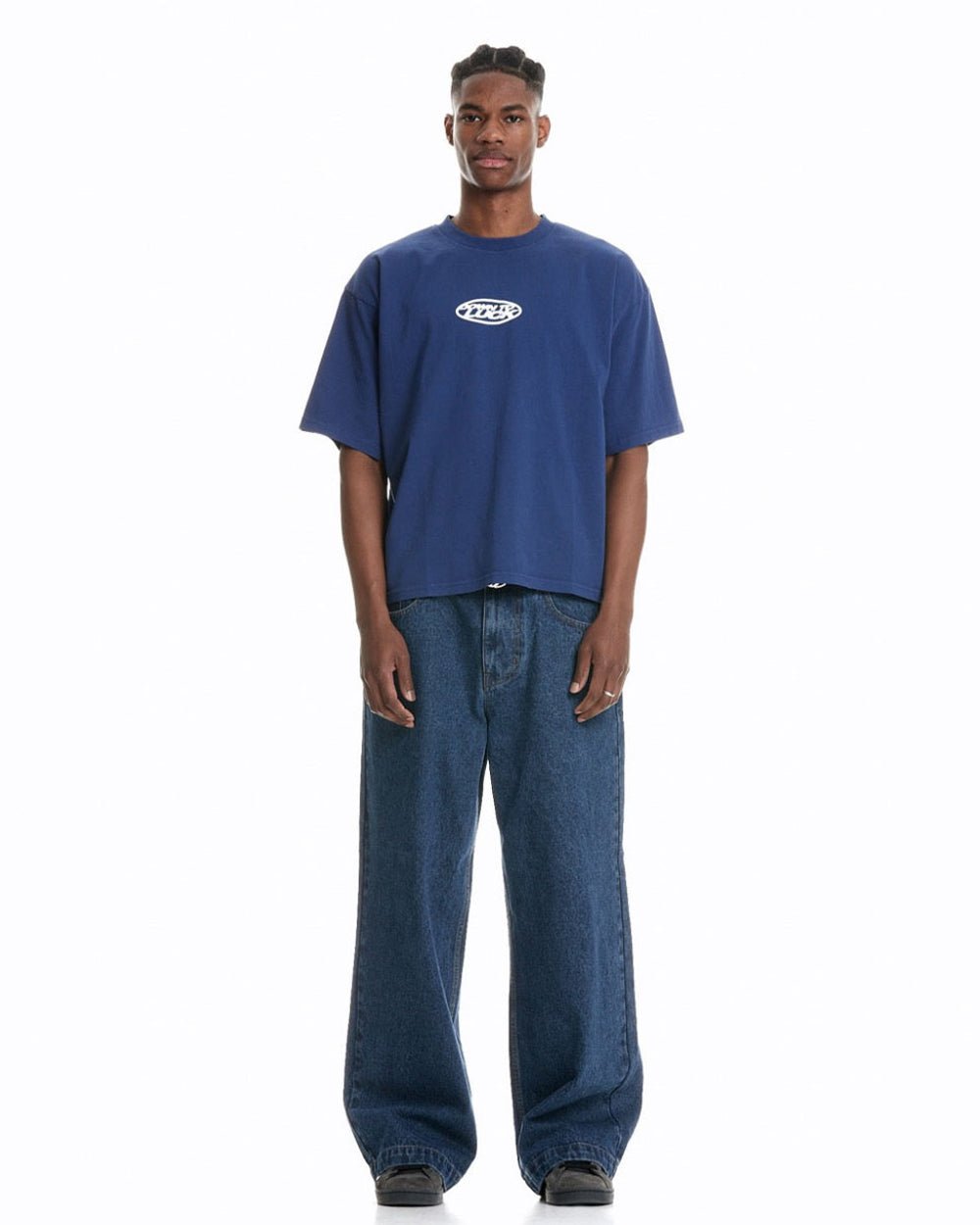 DOWN TO LUCK TEE BRIGHT BLUE - COLD CULTURE #man