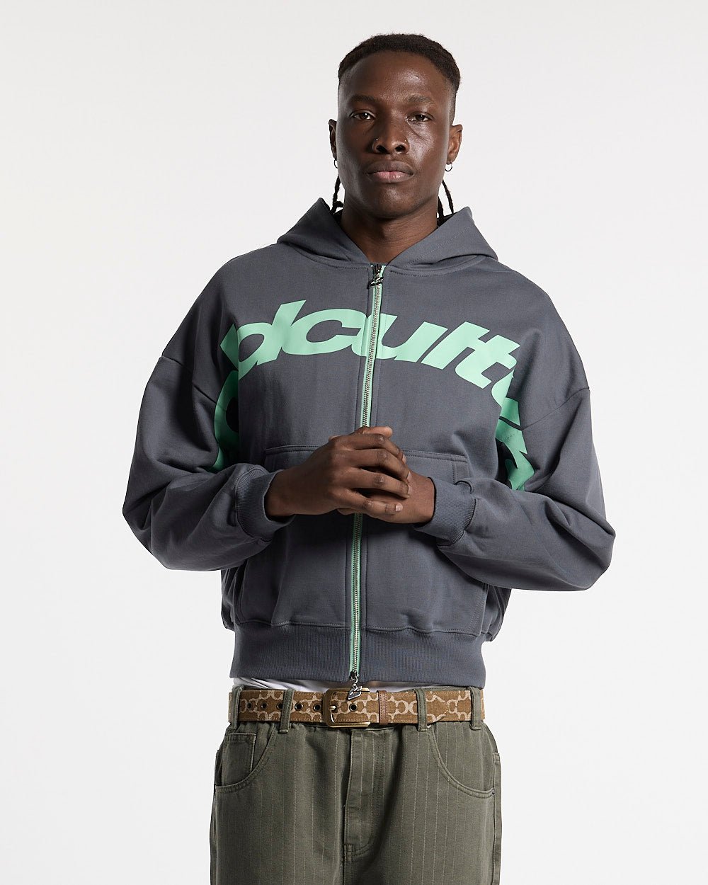 DRIVEN ZIP HOODIE INDIGO BLUE - Cold Culture #man