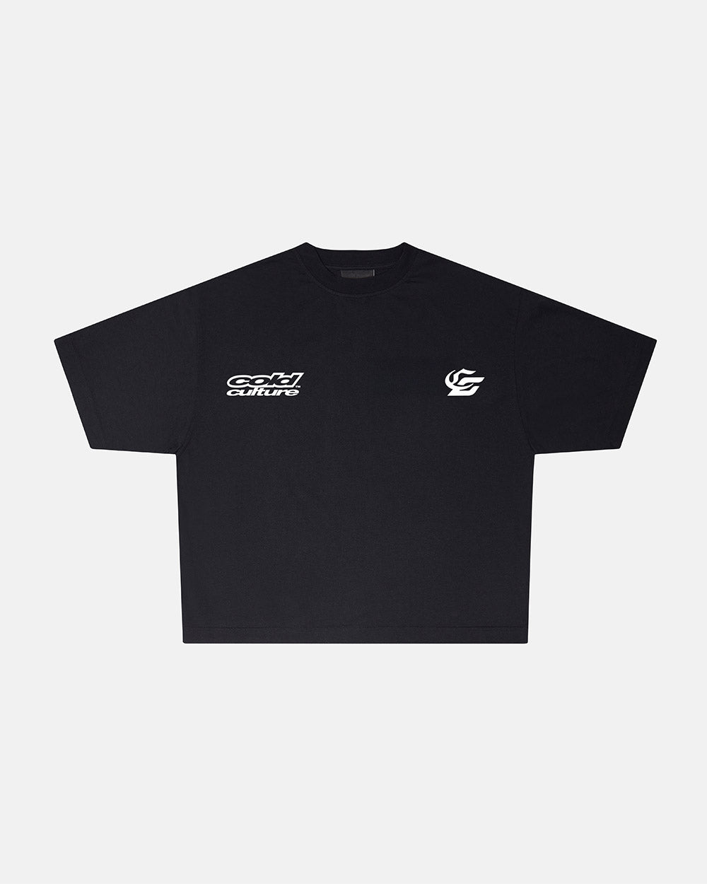 DRIVING MIRROR TEE BLACK - COLD CULTURE