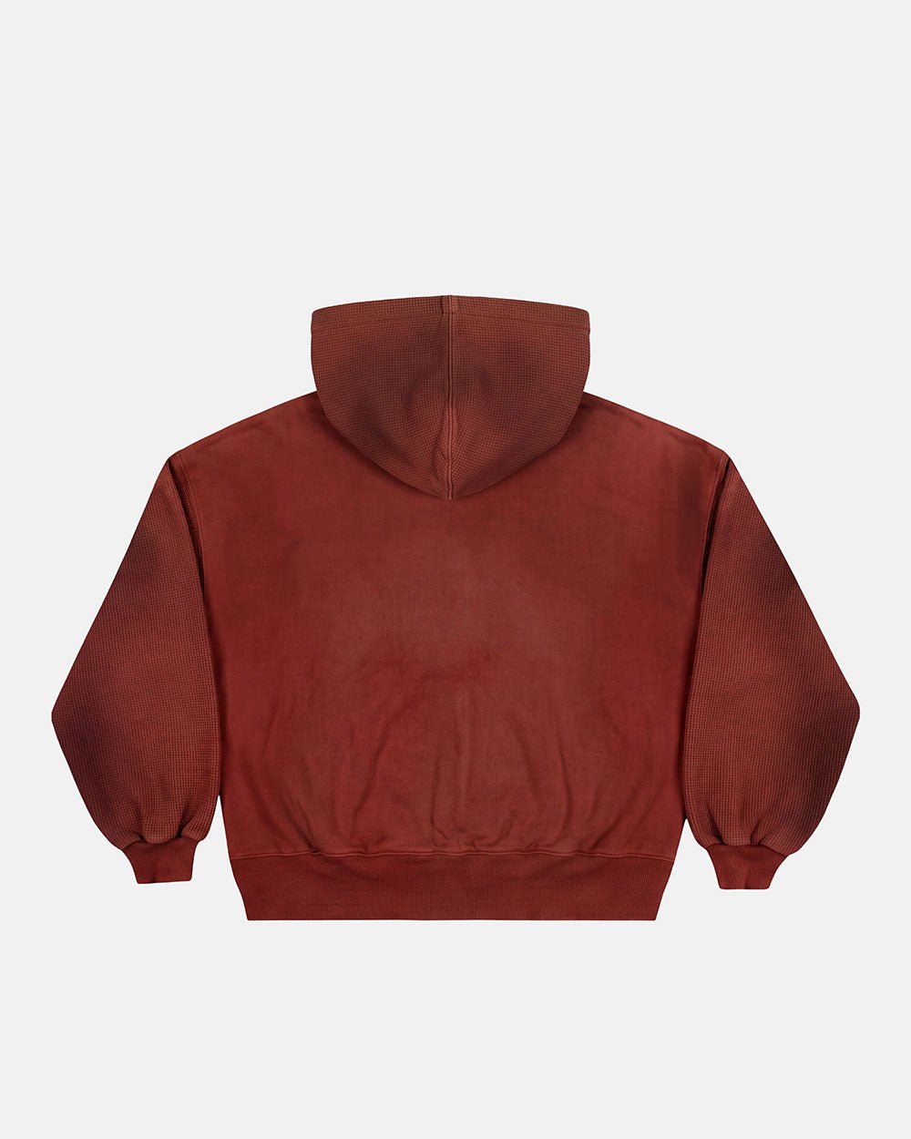 DUST 55 ZIP HOODIE RED - Cold Culture